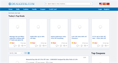 Desktop Screenshot of dealgeek.com